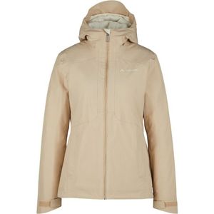 Vaude Womens Gerlos Wool Jacket Winterjack (Dames |beige |waterdicht)