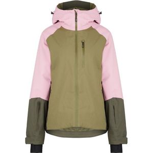 Stoic Womens MountainWool AsplidenSt III Ski Jacket Ski-jas (Dames |olijfgroen |waterdicht)