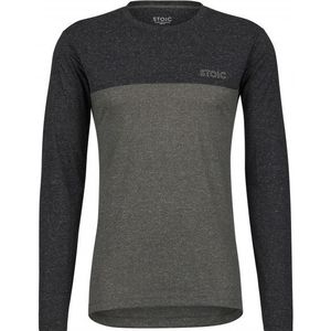 Stoic Hemp20 SälkaSt L/S Sportshirt (Heren |grijs/zwart)