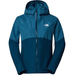 The North Face Womens Diablo Dynamic Zip-In Jacket Regenjas (Dames |blauw |waterdicht)