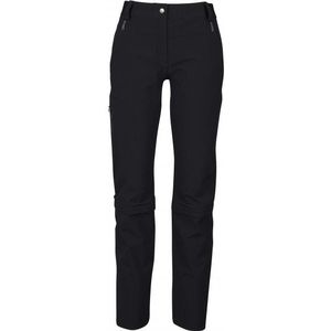 Vaude Womens Farley Stretch Capri T-Zip Pants III Afritsbroek (Dames |zwart)