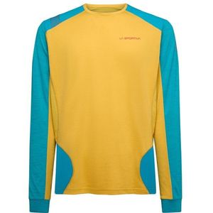 La Sportiva Beyond Long Sleeve Sportshirt (Heren |geel)