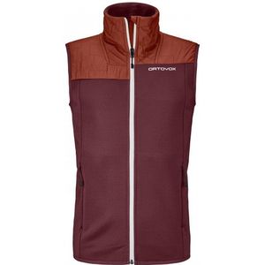 Ortovox Fleece Plus Vest Fleecebodywarmer (Heren |rood)