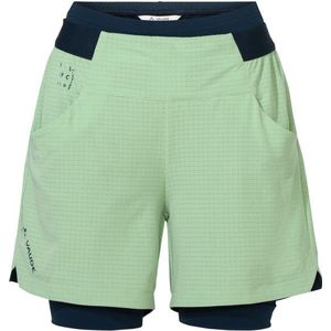 Vaude Womens Altissimi Shorts II Fietsbroek (Dames |groen)