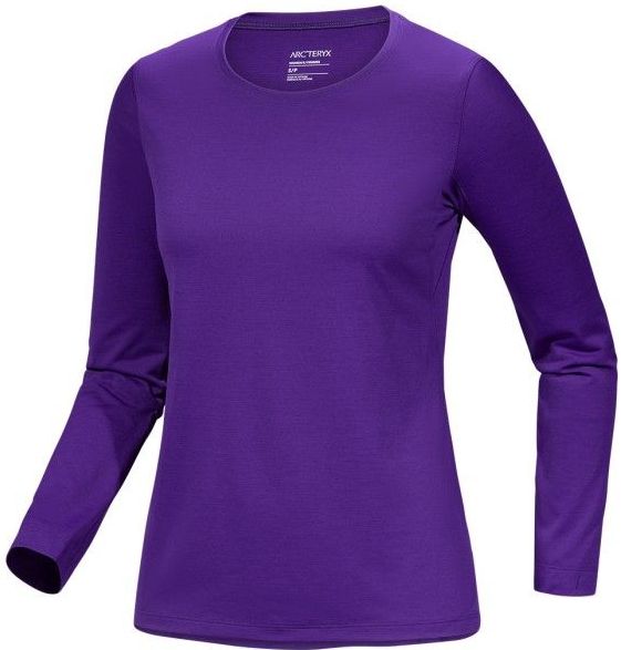 Arc'teryx - Taema Crew L/S - Hardloopshirt - Purper