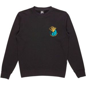 Quiksilver Graphic Mix Crew Trui (Heren |zwart)