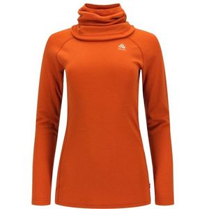 Aclima Womens Warmwool Hoodsweater V2 Merinohoodie (Dames |rood)