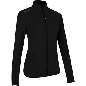 LaMunt Womens Eliana Hybrid Wind Jacket Softshelljack (Dames |zwart)