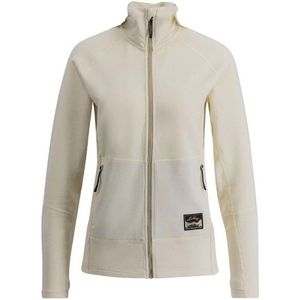 Lundhags Womens Tived Merino Full Zip Merinohoodie (Dames |grijs/beige)