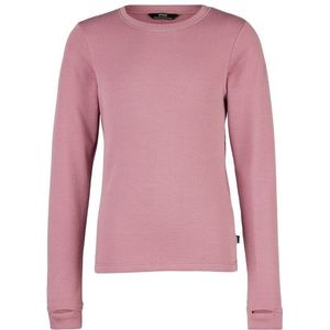 Stoic Kids MerinoSoft245 TuleboSt L/S Merinoshirt (Kinderen |roze)