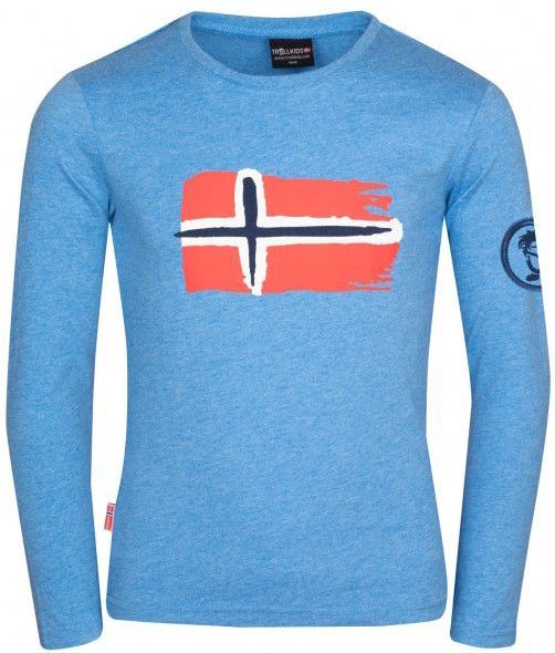 Trollkids Kids Oslo Longsleeve (Kinderen |blauw)