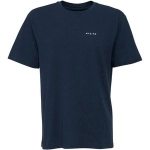 Mazine Stundon Printed T T-shirt (Heren |blauw)