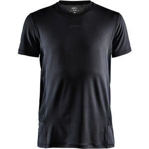 Craft Advanced Essence S/S Tee Hardloopshirt (Heren |zwart)