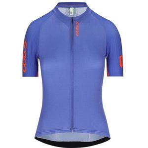 Q365 Womens Gregarius Pro Signature Jersey Fietsshirt (Dames |blauw)