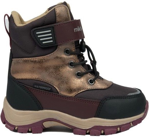 Mikk-Line - Tex Spin - Kinderwinterlaarzen - Bruin - Waterdicht