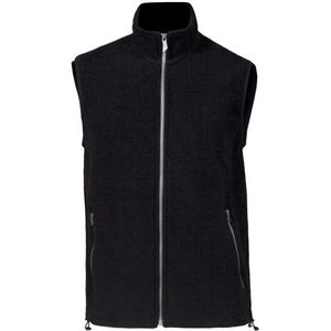 Ivanhoe of Sweden Kurre Vest Wollen bodywarmer (Heren |zwart)