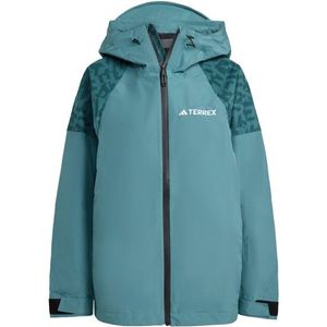 adidas Terrex Womens Terrex Xperior Hybrid Primeknit CP+ Ski-jas (Dames |turkoois |waterdicht)