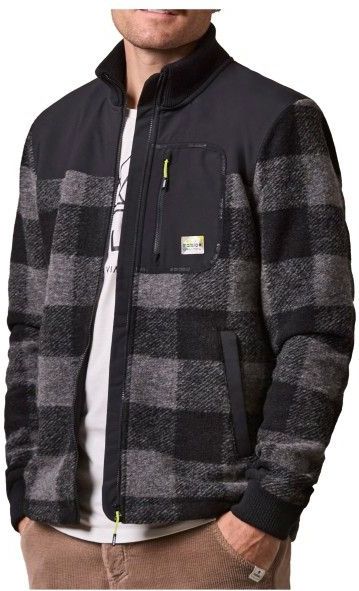 Maloja - ColdranoM - Vrijetijdsjack - Grijs/Zwart