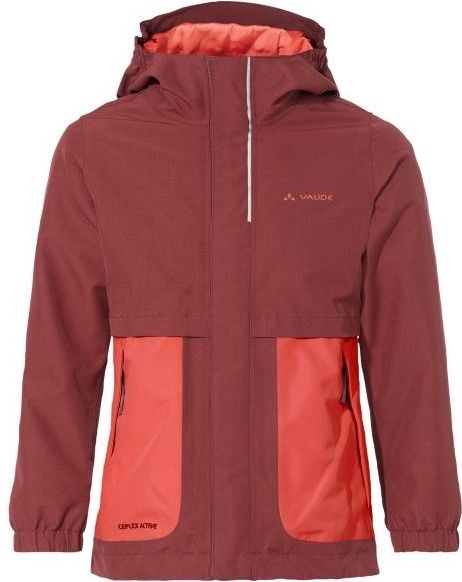 Vaude Kids Campfire 3in1 Jacket Girls 3-in-1-jas (Kinderen |rood |waterdicht)