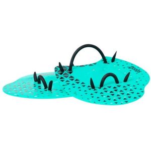 Zoggs Flat Hand Paddles Zwemhulpmiddel (turquoise /zwart)