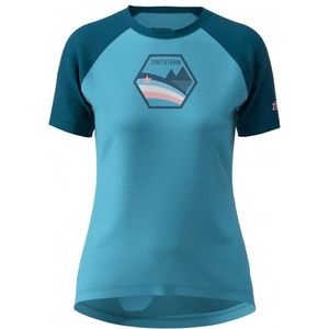 Zimtstern Womens Bowz Tee Sportshirt (Dames |blauw/turkoois)