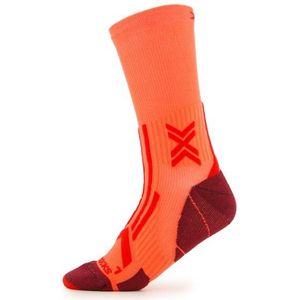 X-Socks Trailrun Perform Crew Hardloopsokken (rood)