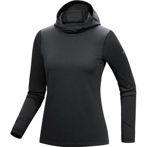 Arcteryx Womens Taema Thermal Hoody Fleecetrui (Dames |zwart)