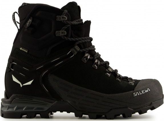 Salewa - Ortles Ascent Mid GTX - Bergschoenen - Zwart - Waterdicht, GORE-TEX, Vibramzool, Stijgijzervriendelijk