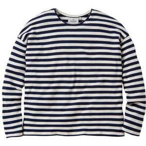 Passenger Womens Panorama Striped L/S T-Shirt Longsleeve (Dames |grijs)