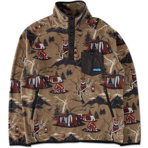 KAVU Teannaway Fleecetrui (Heren |bruin)