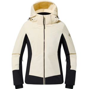 Descente Womens Fine Tech Insulated Jacket Ski-jas (Dames |beige |waterdicht)
