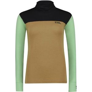 Mons Royale - Yotei Merino High Neck L/S - Merino-ondergoed - Beige