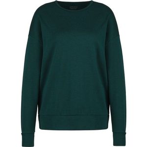 Stoic Womens Merino260 MMXXGöteborg Crew Merinotrui (Dames |groen/blauw)