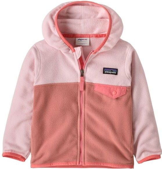 Patagonia - Baby Micro D Snap-T - Fleecevest - Roze