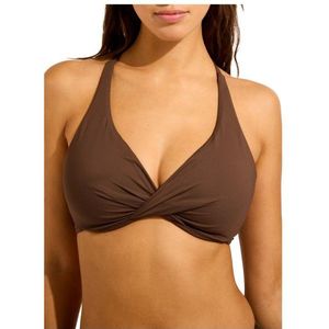Seafolly Womens Collective Wrap Front F Cup Bra Bikinitop (Dames |oranje)