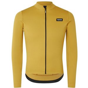 GripGrab Gravelin Merinotech Thermal Long Sleeve Jersey Fietsjack (Heren |beige)