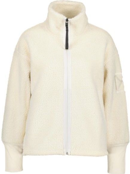 Didriksons - Mella Full-Zip 3 - Fleecevest - Wit/Beige