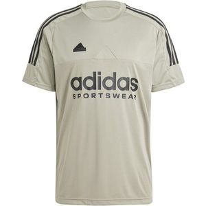 adidas Tiro Tee Q1 Sportshirt (Heren |grijs)