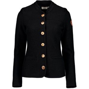 Maloja Womens AllegriaM Wollen vest (Dames |zwart)