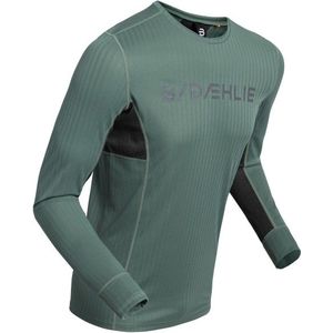 Daehlie Training Tech Long Sleeve Synthetisch ondergoed (Heren |olijfgroen)