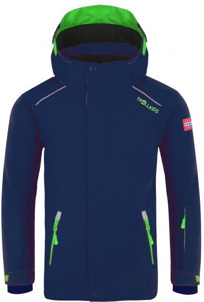 Trollkids - Holmenkollen Snow Jacket Pro - Ski-jas - Blauw - Waterdicht
