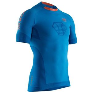 X-Bionic Invent 40 Running Shirt S/S Hardloopshirt (Heren |blauw)