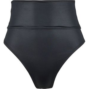 Seafolly Womens Soleil Roll Top High Rise Pant Bikinibroekje (Dames |zwart)