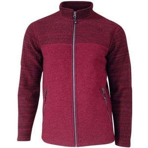 Ivanhoe of Sweden Jon Full Zip Wollen vest (Heren |rood)