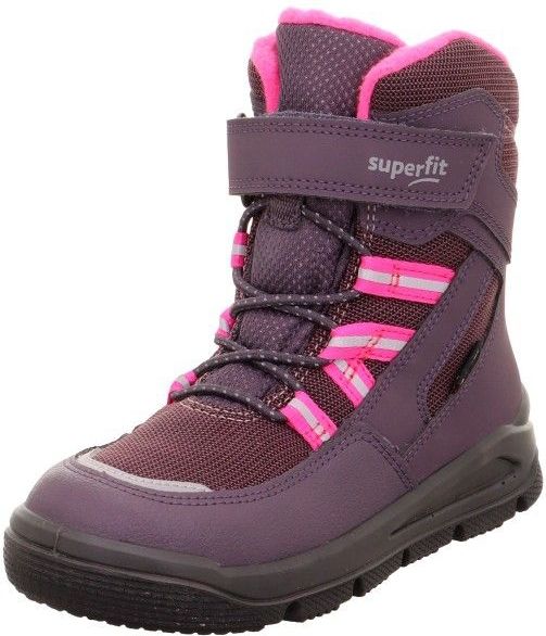 Superfit Mars Warm gevoerde Gore-Tex sneeuwlaarzen, lila/roze 8510, 26 EU, Paars Roze 8510, 26 EU