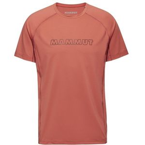Mammut Selun FL T-Shirt Logo Sportshirt (Heren |rood/roze)