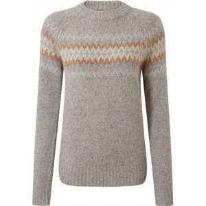 Sherpa Womens Dumji Crew Sweater Merinotrui (Dames |grijs)