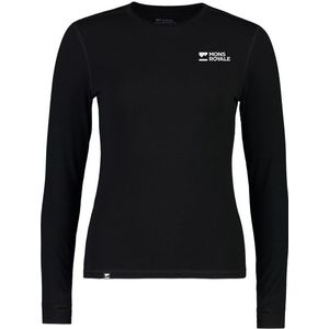 Mons Royale - Cascade Merino Flex 200 L/S - Merino-ondergoed - Zwart