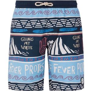 Protest Kids Prtcinema Beachshort Boardshort (Kinderen |blauw)