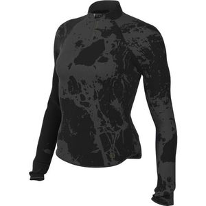 Nike Womens Dri-Fit 1/4-Zip Mid-Layer Shirt Hardloopshirt (Dames |zwart)